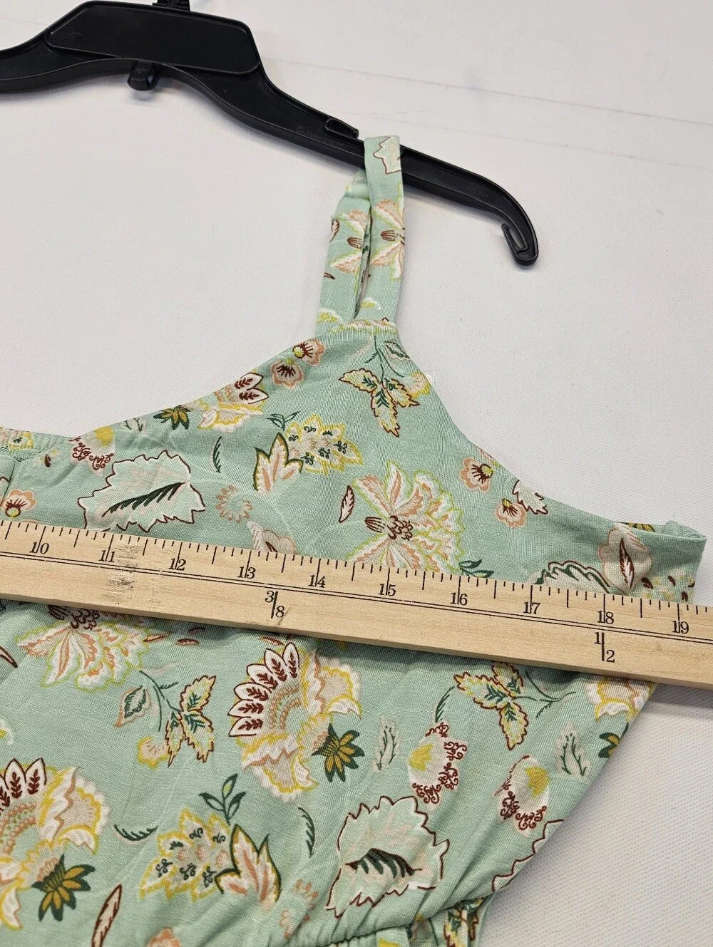 Torrid NWT Midi Super Soft Button-Front Skater Dress Size 2X Green Floral Pocket - Picture 6 of 12